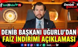 DENİB Başkanı Uğurlu’dan faiz indirimi açıklaması