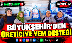 Büyükşehir’den Üreticiye Yem Desteği