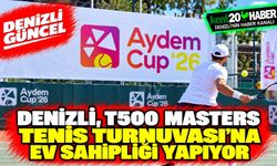 Denizli, T500 Masters Tenis Turnuvası'na Ev Sahipliği Yapıyor