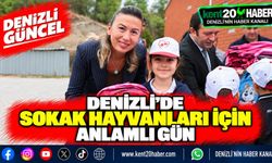 Denizli’de sokak hayvanları için anlamlı gün