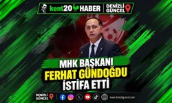 MHK Başkanı Ferhat Gündoğdu Görevinden İstifa Etti