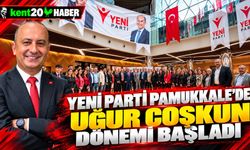 YENİ PARTİ PAMUKKALE’DE UĞUR COŞKUN DÖNEMİ BAŞLADI