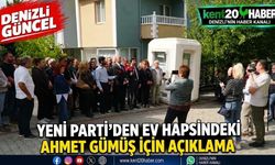 Yeni Parti'den Ev Hapsindeki Ahmet Gümüş İçin Açıklama