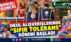 Okul alışverişlerinde “sıfır tolerans” dönemi başladı