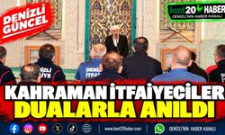 Kahraman İtfaiyeciler Dualarla Anıldı