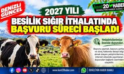 2027 Yılı Besilik Sığır İthalatında Başvuru Süreci Başladı