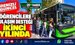 Öğrencilere Ulaşım Desteği İkinci Yılında
