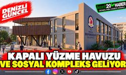 Kapalı yüzme havuzu ve sosyal kompleks geliyor