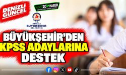 Büyükşehir’den KPSS adaylarına destek