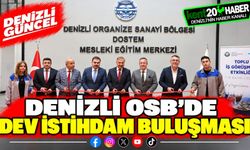 Denizli OSB’de dev istihdam buluşması