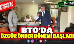 BTO'da Özgür Önder dönemi başladı