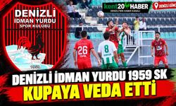 Denizli İdman Yurdu 1959 SK kupaya veda etti