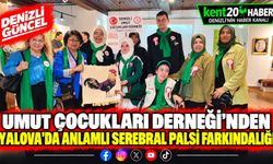 Umut Çocukları Derneği'nden Yalova'da anlamlı serebral palsi farkındalığı