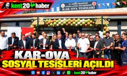 KAR-OVA SOSYAL TESİSLERİ AÇILDI