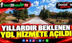 Yıllardır beklenen yol hizmete açıldı