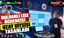 Buldanlı lise öğrencisi uzay giysisi tasarladı
