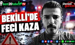Bekilli'de Feci Kaza