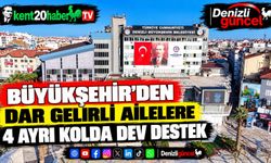 Büyükşehir'den dar gelirli ailelere 4 ayrı kolda dev destek