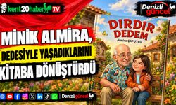 Minik Almira, dedesiyle yaşadıklarını kitaba dönüştürdü