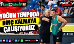 Yoğun Tempoda Dinç Kalmaya Çalışıyoruz
