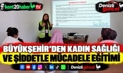 Büyükşehir’den Kadın Sağlığı Ve Şiddetle Mücadele Eğitimi