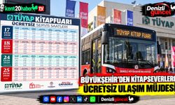 Büyükşehir'den Kitapseverlere Ücretsiz Ulaşım Müjdesi