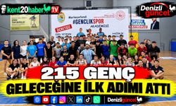 215 genç geleceğine ilk adımı attı