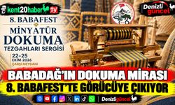 Babadağ’ın dokuma mirası 8. BABAFEST’te görücüye çıkıyor