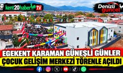 Egekent Karaman Güneşli Günler Çocuk Gelişim Merkezi törenle açıldı