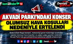 Akvadi Parkı'ndaki Konser Olumsuz Hava Koşulları Nedeniyle Ertelendi