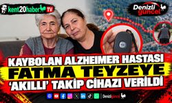 Kaybolan Alzheimer hastası Fatma teyzeye 'akıllı' takip cihazı verildi