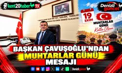 Başkan Çavuşoğlu’ndan Muhtarlar Günü mesajı