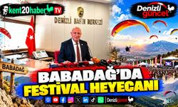 Babadağ’da festival heyecanı