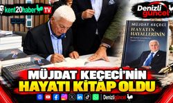 Müjdat Keçeci’nin hayatı kitap oldu