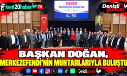 Başkan Doğan, Merkezefendi'nin muhtarlarıyla buluştu