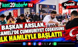 Başkan Arslan, Çameli’de Cumhuriyet Coşkusunu İlk Hamleyle Başlattı