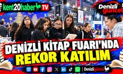 Denizli Kitap Fuarı'nda rekor katılım