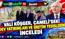 Vali Köşger, Çameli’deki Dev Yatırımları ve Üretim Tesislerini İnceledi