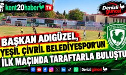 Başkan Adıgüzel, Yeşil Çivril Belediyespor’un İlk Maçında Taraftarla Buluştu