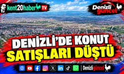 Denizli’de konut satışları düştü