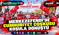 Merkezefendi'de Cumhuriyet Coşkusu Koşula Dönüştü