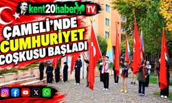 Çameli'nde Cumhuriyet Coşkusu Başladı
