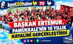BAŞKAN ERTEMUR, PAMUKKALE’NİN 10 YILLIK HAYALİNİ GERÇEKLEŞTİRDİ