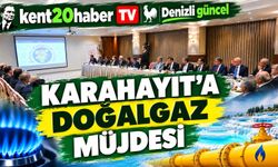 Karahayıt'a doğalgaz müjdesi