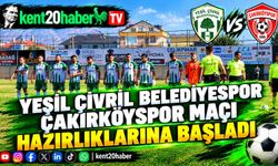 Yeşil Çivril Belediyespor Çakırköyspor Maçı Hazırlıklarına Başladı