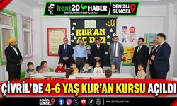 Çivril’de 4-6 yaş Kur’an kursu açıldı