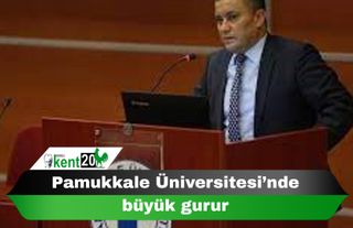 Pamukkale Üniversitesi’nde büyük gurur