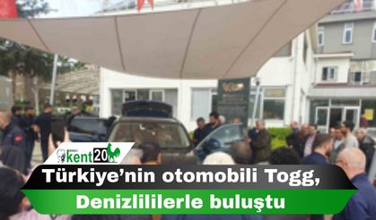 Türkiye’nin otomobili Togg, Denizlililerle buluştu