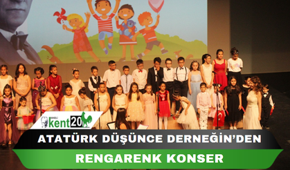 ATATÜRKÇÜ DÜŞÜNCE DERNEĞİN'DEN RENGARENK KONSER