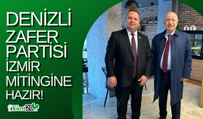 Zafer Partisi Özdağ için İzmir Mitingine hazırlanıyor!